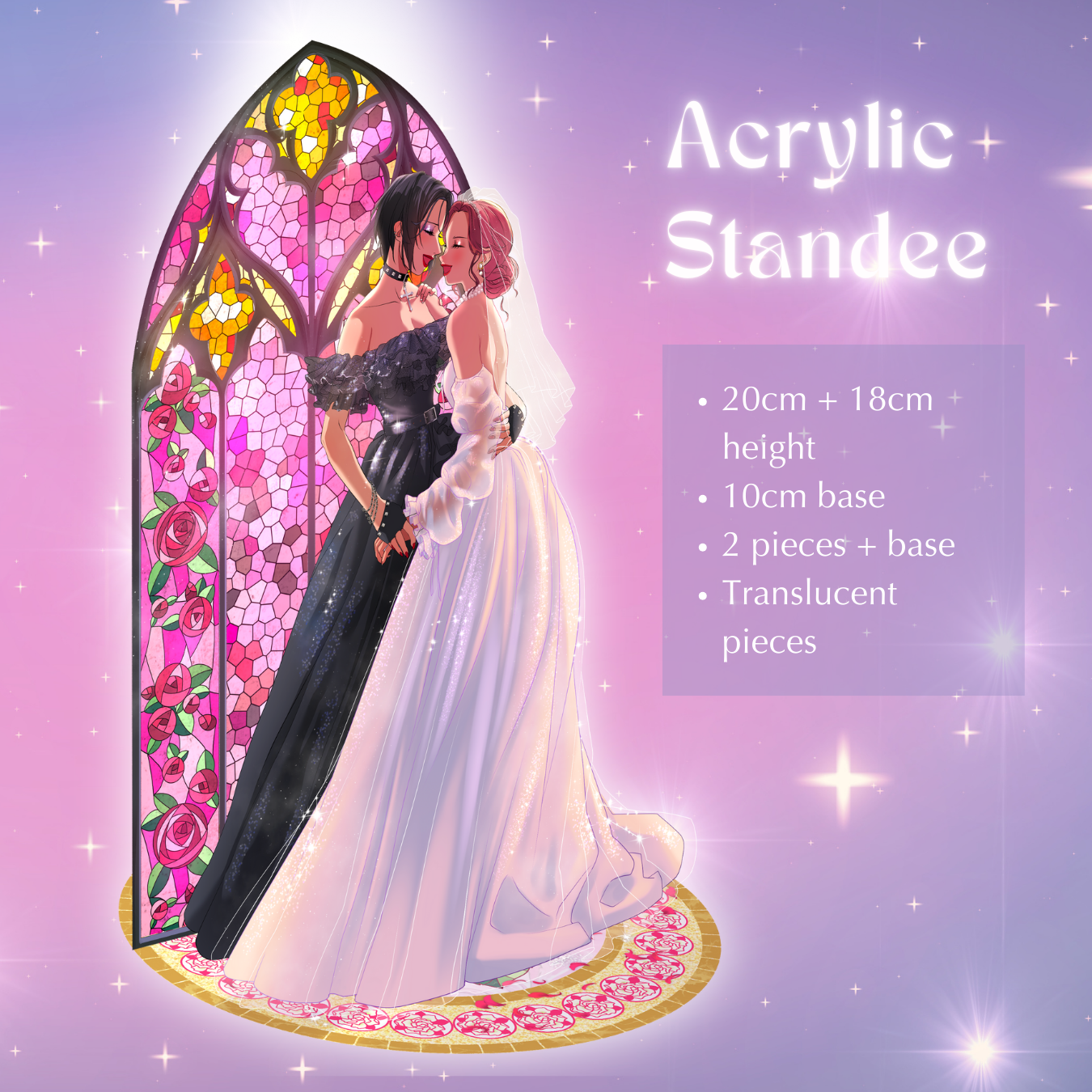 Wedding Acrylic Standee