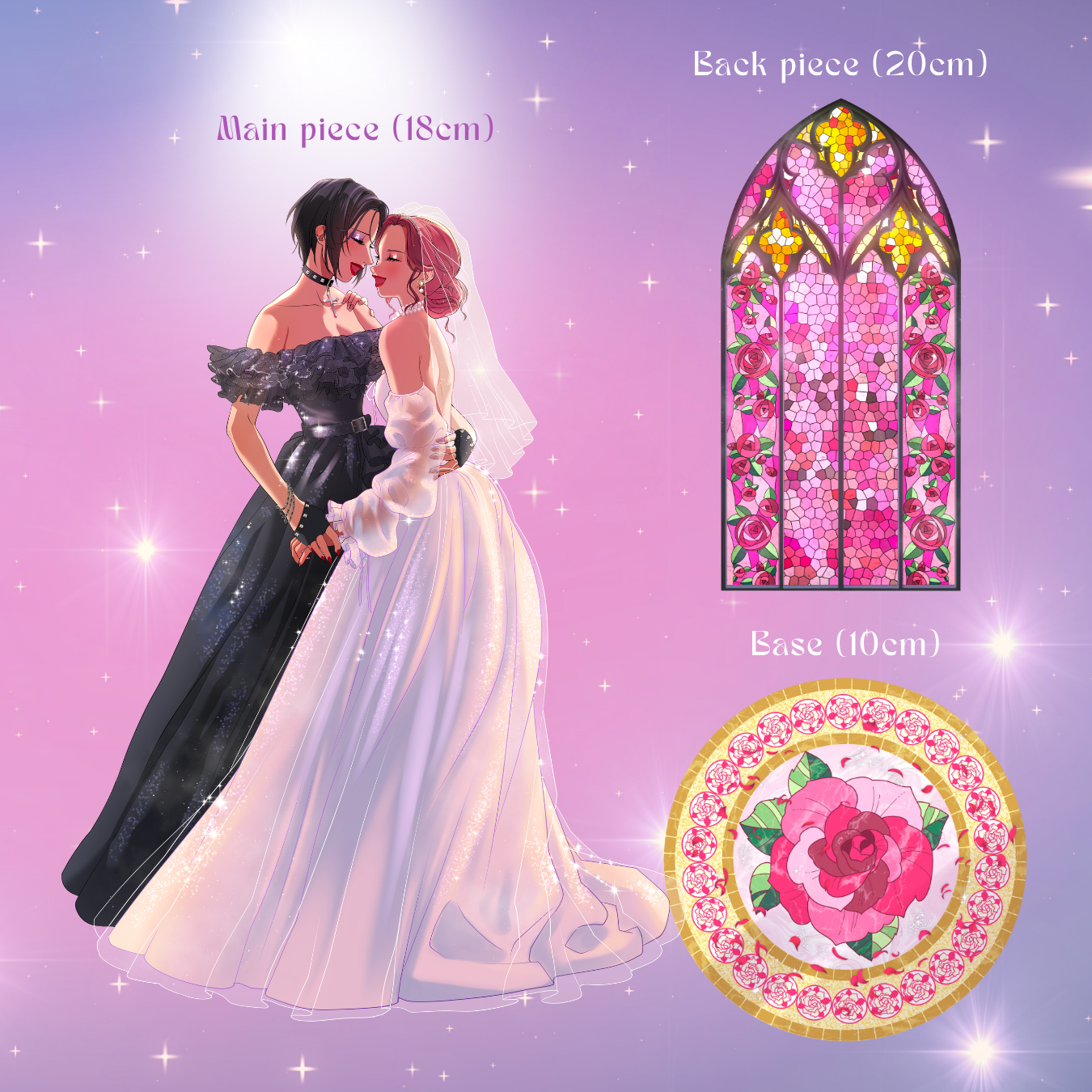 Wedding Acrylic Standee