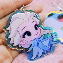 Load image into Gallery viewer, Enchanted Forest HOLOGRAPHIC Keychain