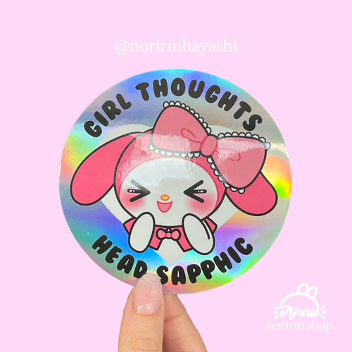Head Sapphic Sticker