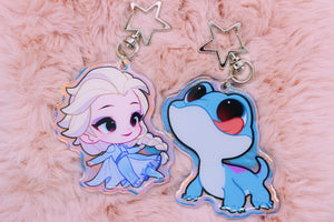 Enchanted Forest HOLOGRAPHIC Keychain