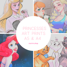 Load image into Gallery viewer, Princesses Art Prints