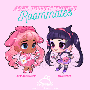 And They Were Roommates Keychains
