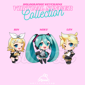 Virtual Singer Collection Acrylic Keychain