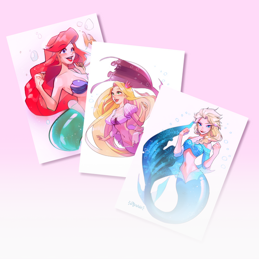 Princesses Art Prints