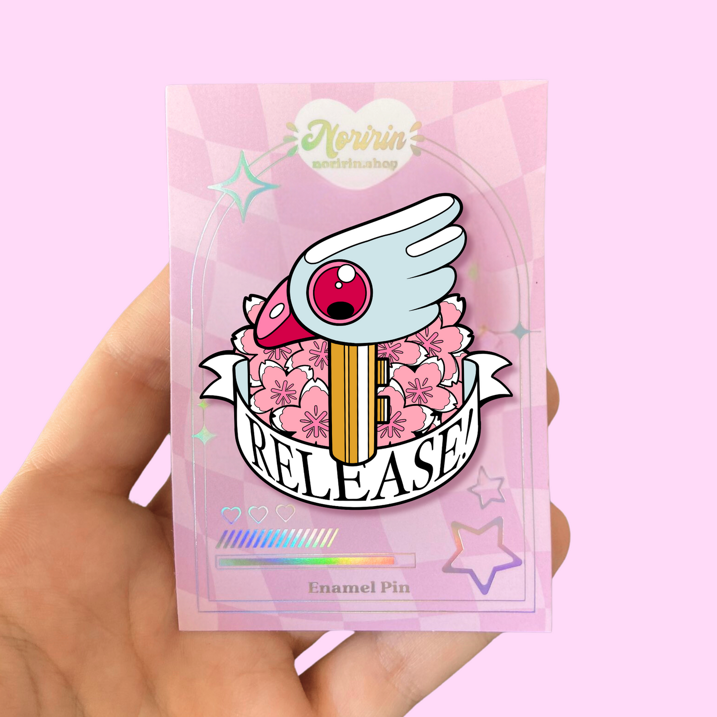 Release! Enamel Pin