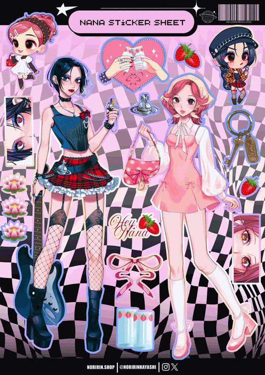 Nana Holographic Sticker Sheet