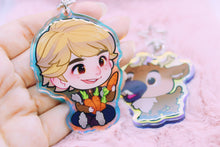 Load image into Gallery viewer, Enchanted Forest HOLOGRAPHIC Keychain