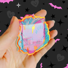 Load image into Gallery viewer, Spooky Nostalgia Holographic Keychains