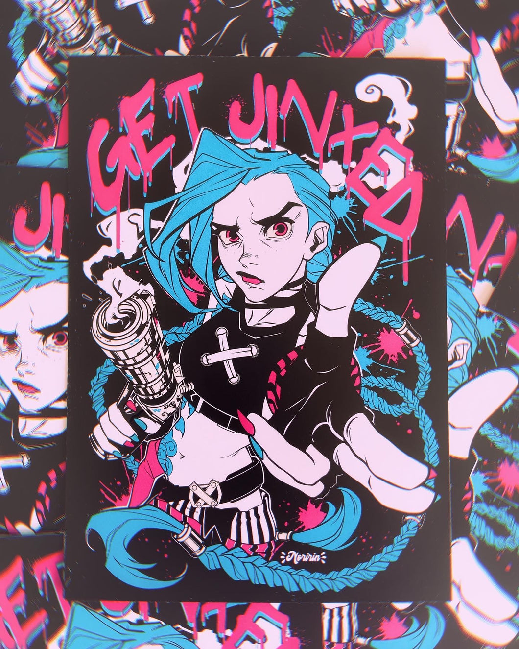 Get Jinxed Art Print